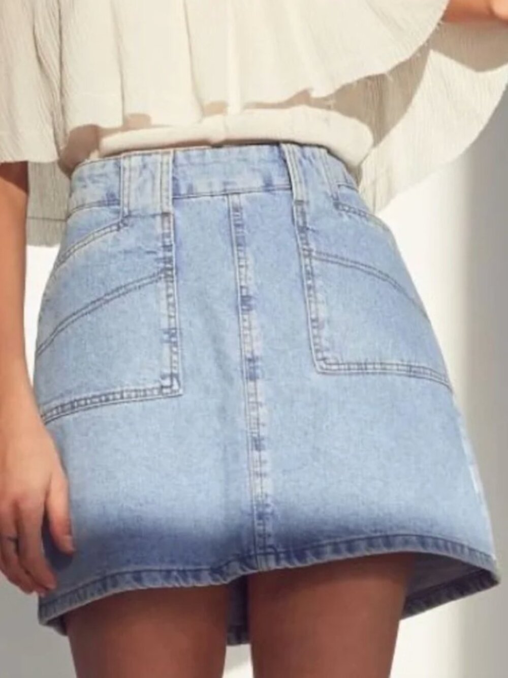 Urban Outfitters BDG A-Line Utility Mini Skirt Large